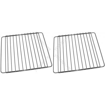 2x Universal Indesit Adjustable Oven Cooker Shelf Rack Grill 350mm To 550mm
