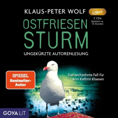OSTFRIESENSTURM (FOLGE 16) MP3-UNGEKÜRZT - WOLF,KLAUS-PETER  2 MP3 CD NEW