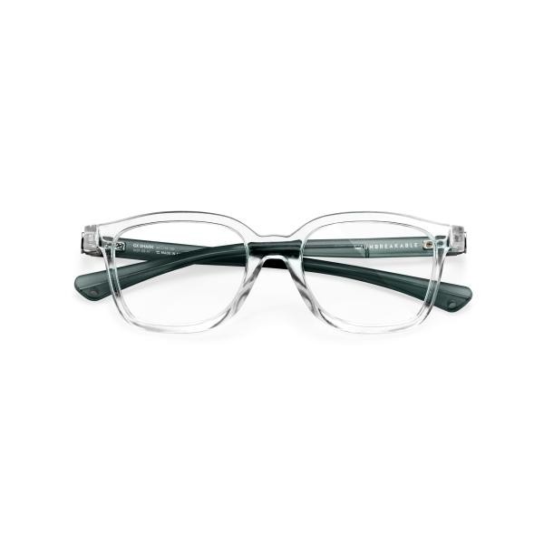 gloryfy GX Kids Shark clear S Transparent Kinder Brille Kunststoff Oval Transpar