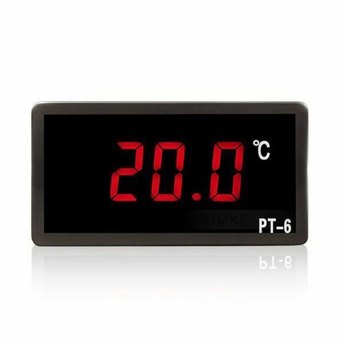 Digital Rot LED Thermometer & Sensor für Auto KFZ PKW Motorrad 12V 220V