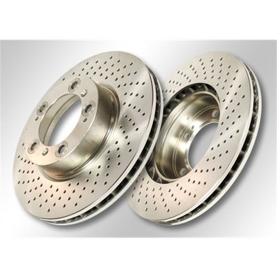 2xBremsscheiben SET Gelocht-VA-322mm MERCEDES C-KLASSE W204 S204 C204 E KLASSE