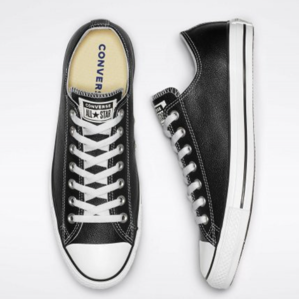 

Классические кожаные кроссовки Converse Chuck Taylor All Star - 132174C Expeditedship, Черный, Converse All Star Chuck Taylor