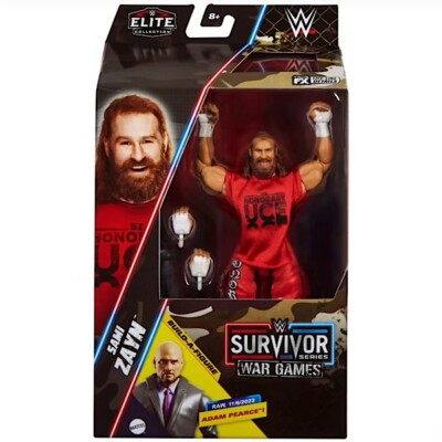 Sami Zayn WWE Mattel Elite Survivor Series 2024 Wrestling Action Figure