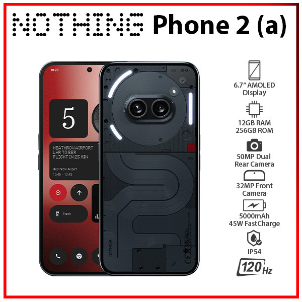 【使用二週間】Nothing Phone (3a) ブラック12GB/256GB Nothing Phone 3a 12GB RAM, 256GB Memory Black - Web Store