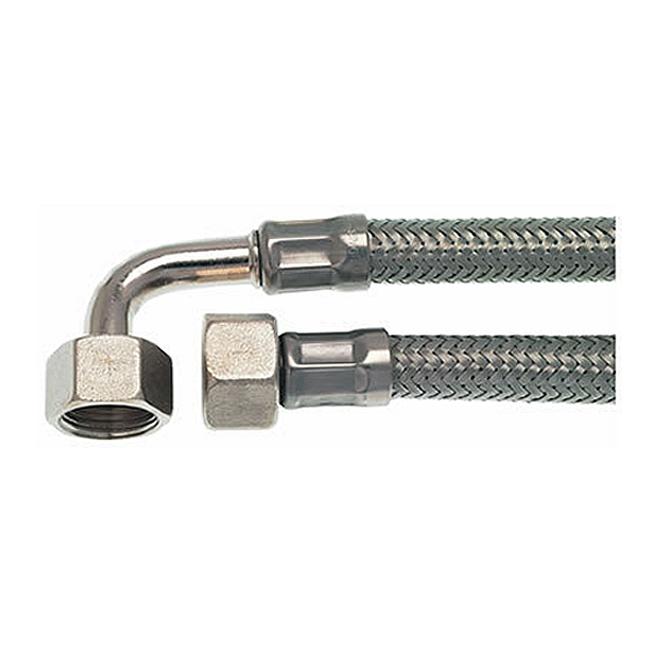 Espresso Machine Installation Stainless Flexible Hose 3/8 FC X CFC L 4 ft BSP