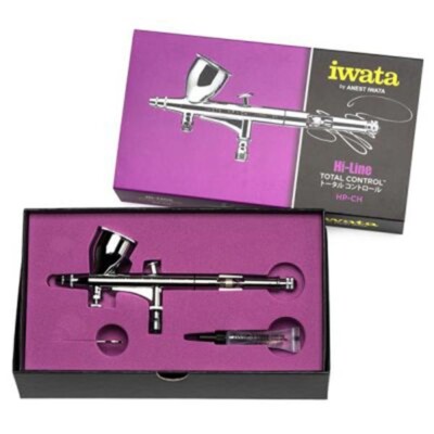 Iwata Hi-Line HP-CH Gravity Feed Dual Action Airbrush, Model H4100