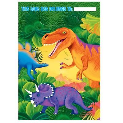 Pack 20 Birthday Party Invitations A5 Size Prehistoric Dinosaur Theme