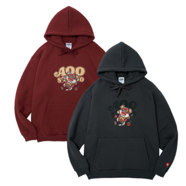 

Толстовка с капюшоном AQO X LOL Ziggs — официальный магазин Riot Goods - Expeditedship, Wine / charcoal