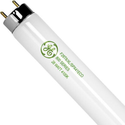 (36 pack) GE 72866 F28T8XL/SPX41/ECO Fluorescent Tube 48 inches 28 watts 4100K