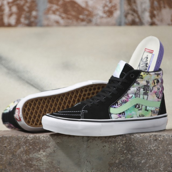 

Обувь Vans Shroom Doom SK-8 HI — VN0A5FCCAPI Expeditedship, Multicolor, Vans Shroom Doom SK-8 HI