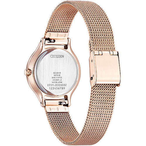 Pre-owned Citizen Ew2635-54a [xc Mizu Collection Changeable Band Eco Drive]
