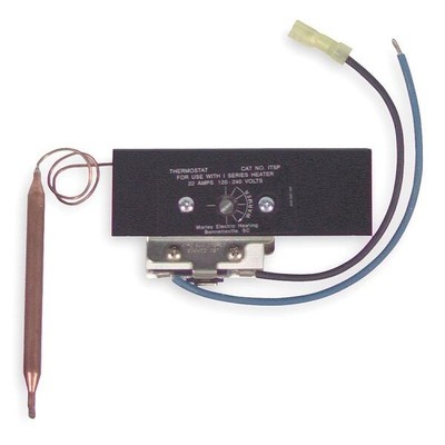 Dayton Elct Flr Htr Thrmostat,2-2/16'' H,1 Pole 2YU88 Dayton 2YU88 190735240885