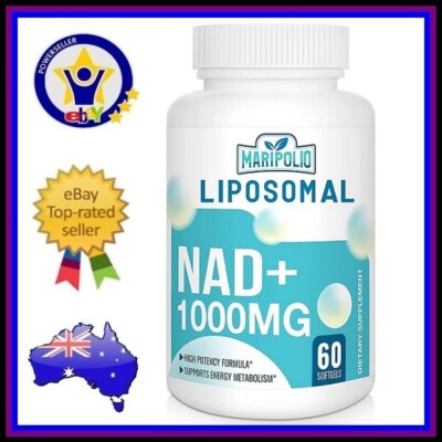 LIPOSOMAL NAD+ 1000mg Anti Aging Formula DNA Repair ACTUAL NAD+! Not Precursor!