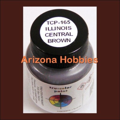 Illinois Central BROWN 1 oz. bottle Tru-Color Paint