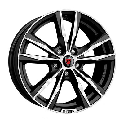 ALLOY WHEEL MOMO K2 HD FOR RENAULT ESPACE 8X18 5X114,3 MATT BLACK POLISHED 3SA