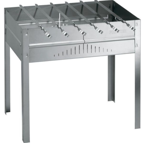 Portable Mangal Stainless Steel Barbecue Grill BBQ Kebab