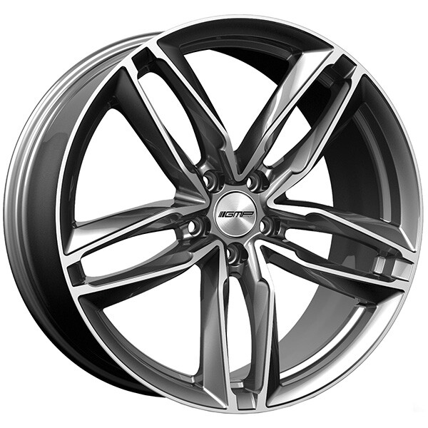 Jantes Roues Gmp Atom Pour Audi Q5 Hybrid 7.5x17 5x112 Anthracite Diamond C Cog