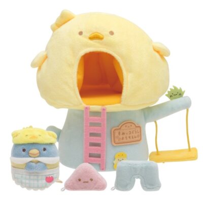 Sumikko Gurashi Penguin ? Scene Plush Doll Kindergarten San-X Japan Limit