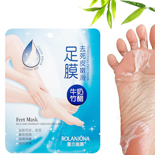 Fußmaske Fuß Peeling Maske Hornhaut Socke Peeling Socken Hornhautsocken gr.41-42