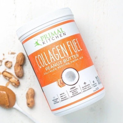 Арахисовое масло Primal Kitchen Collagen Fuel 14,03 унции в порошке