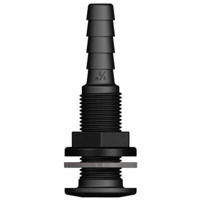 TruDesign Skin Fitting 1/2 inch BSP 13mm Black