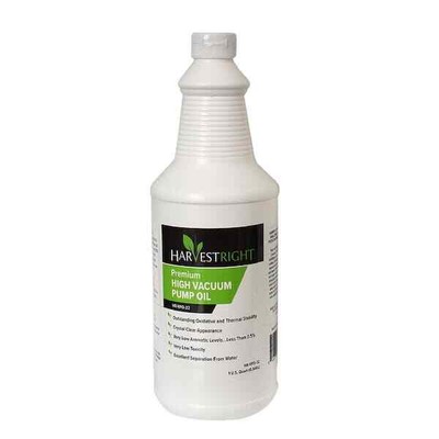 Harvest Right Premium High Vacuum Pump Oil - 1 Quart - Long-Lasting Lubrication