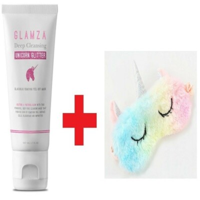 Deep Cleansing Glitter Blackhead Removing Peel-off Mask + Sleeping Eye Mask UK