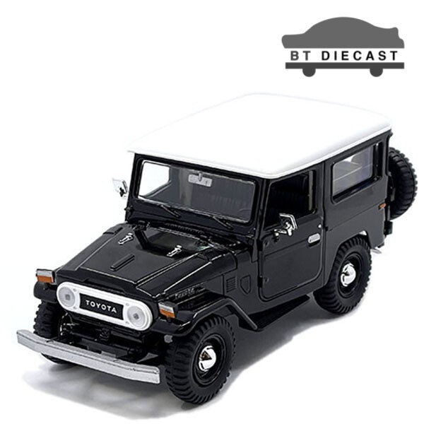 ミニカー Toyota FJ40 Land Cruiser 1:24 Amazon.com: Toyota Land Cruiser FJ40 Green 1/24 Diecast