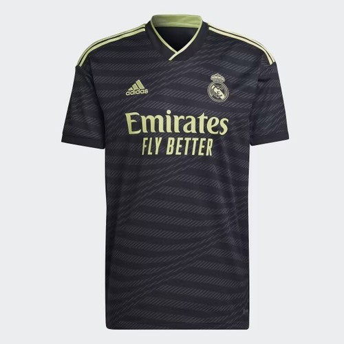 adidas Real Madrid グレーシャツ Lサイズ Real Madrid Third Football Shirt Blk 2022/2023 Jersey HI1656