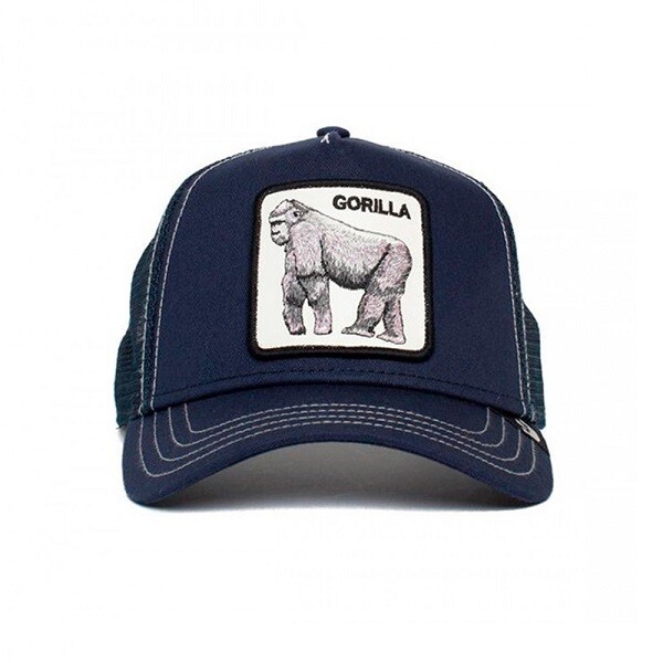 

Шляпа Goorin Bros Animal Farm Trucker Hats Gorilla Blue Footballers, Синий
