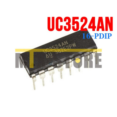5PCS UC3524AN Encapsulation:DIP16,Advanced Regulating Pulse Width Modulators new