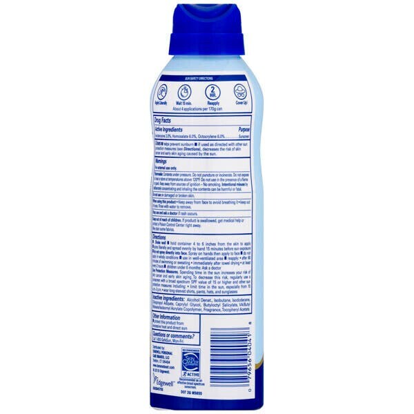 Banana Boat Hair & Scalp Defense Lightweight Sunscreen SPF30 6 Oz