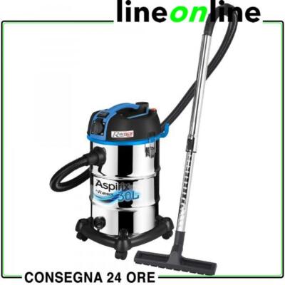 Bidone aspiratutto Ribimex Aspirix 30 L con presa utensili elettrici Aspiratore