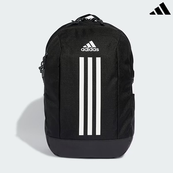 ☆Adidas☆Sports Casual Backpack Black adidas Power Backpack Unisex Training Casual Sports Travel
