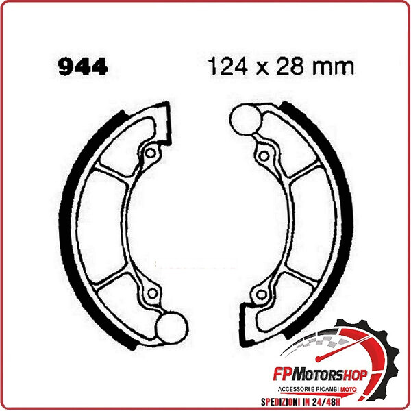 GANASCE FRENO PER MOTO CAGIVA RP 50/80 CROSS 83> EBC 944G WMX 125 79>85