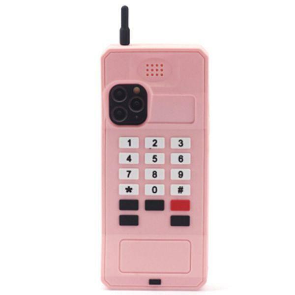 90S Retro Old School Cell Phone Brick Silicone Skin Case