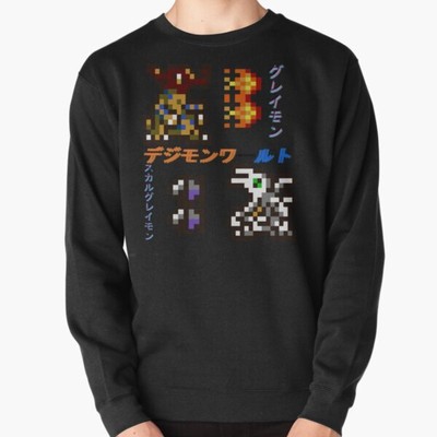 Virtual Pet Battle! Pullover Sweater Made in USA Crewneck