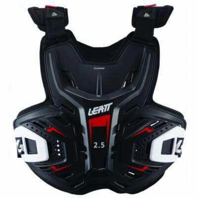 Leatt Adulti 2.5 Motocross MX Enduro Moto Giropetto Protezione Armatura - Nero