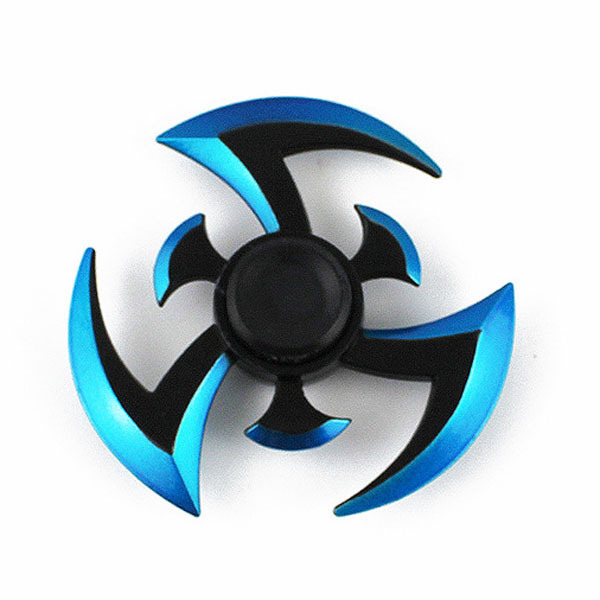 Spinner Fid Music Rainbow Captain America Coin LED Glow USA Flag