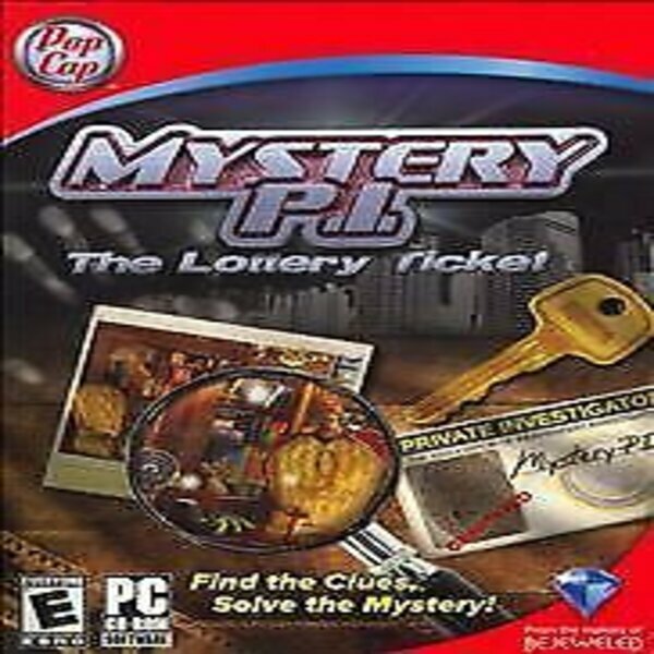 Mystery PI: The Lottery Ticket (PC, 2008) (PC GAMES) DISC ONLY NO CASE NO ART EX