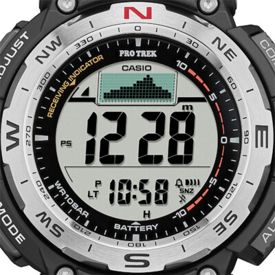 Pre-owned Casio International Warranty Prw-3400-1jf Protrek Climber Line Men's Watch