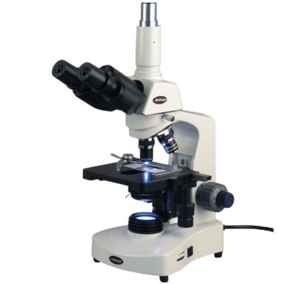 AmScope T340A-LED 40X-1600X 3W LED Biological Trinocular Compound Microscope