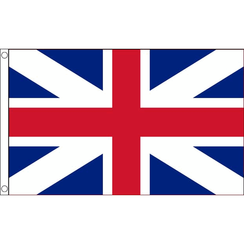 JACK AND ADMIRAL OF THE FLEET FLAG 3' x 5' - BRISTISH HISTORIC