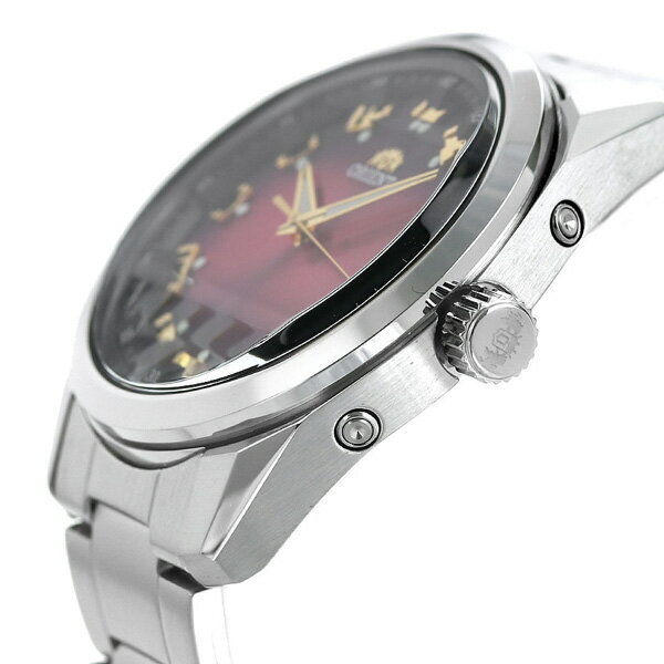 Pre-owned Orient Neo 70's Wv0081se Radio Solar Watch Red Dial Men's