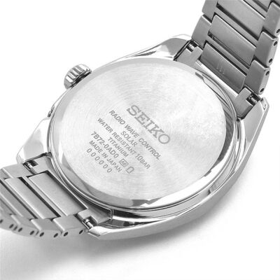 Pre-owned Seiko Astron Astron Sbxy029 Silver Solar Radio Controlled Men's Watch In Box