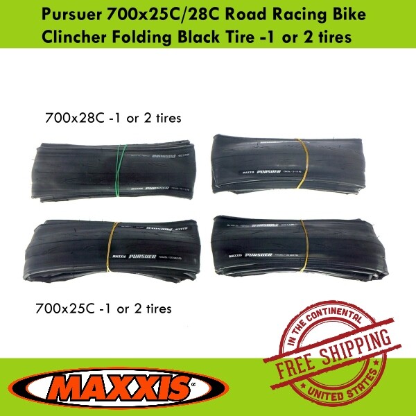 Maxxis Pursuer 700x25C/28C Road Racing Bike Clincher Folding