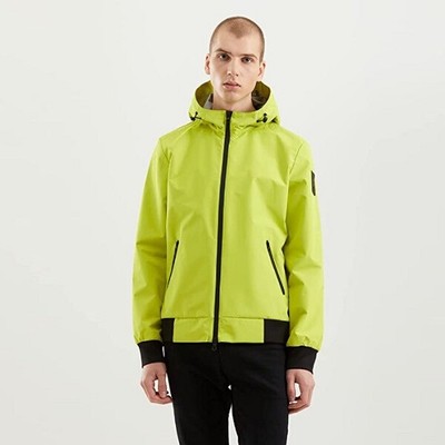 

RefrigiWear Jacket Hooded Man Bannon Jacket Bomber Ветрозащитный Antipiogg, Campus green