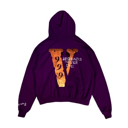 EXCLUSIVE DROP** Juice WRLD X VLONE Hoodie In Purple Legends Never