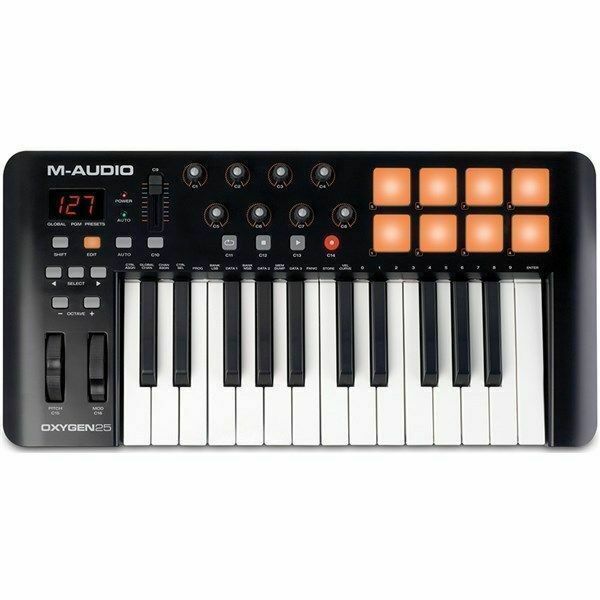 M-Audio Audio/MIDI-Controller mit enthaltenem Software