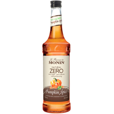 Monin Zero Calorie Natural Flavoring Syrup 750 mL (select flavor below)